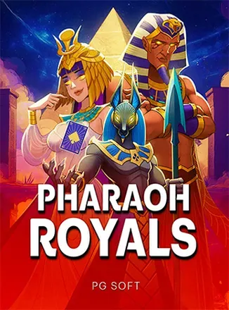 ภาพตัวอย่างเกมสล็อต Pharaoh Royals จาก PG Soft ธีมฟาโรห์แห่งอียิปต์