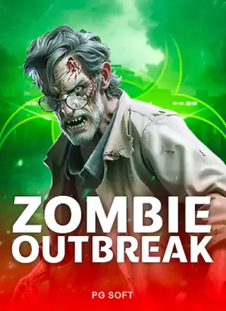 ภาพปกเกมสล็อต Zombie Outbreak จาก PG Soft ธีมซอมบี้สยองขวัญ